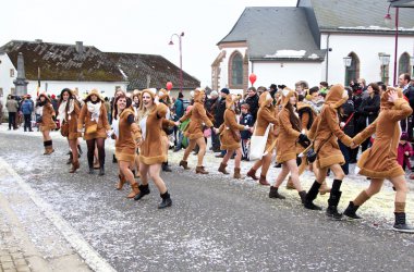 Karnevalszug in Manderfeld