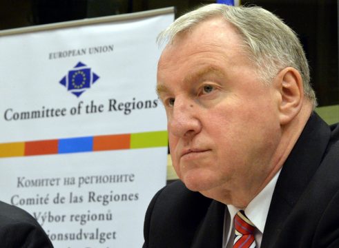 Lambertz am Donnerstag auf der Pressekonferenz des AdR