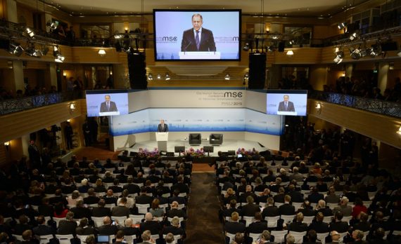 Russlands Außenminister Sergej Lawrow bei der Münchner Sicherheitskonferenz