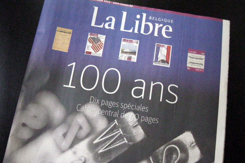 "La Libre Belgique" feiert 100. Geburtstag
