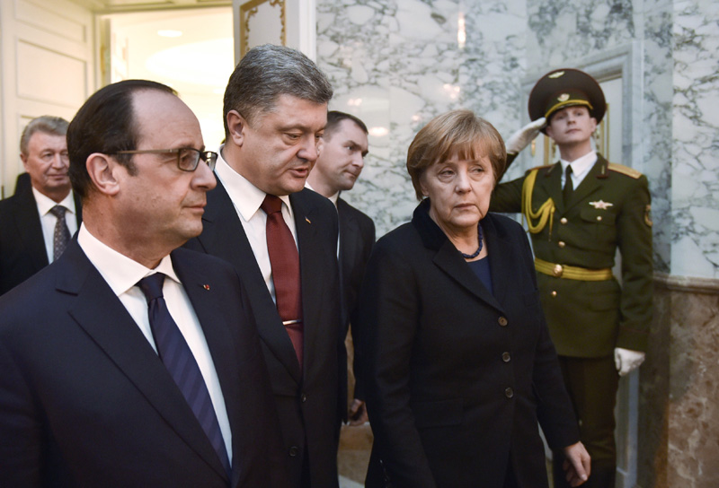 Ukraine-Friedensgipfel in Minsk