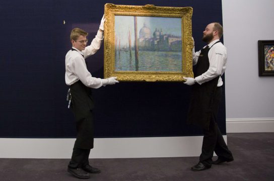 "Le Grand Canal" von Claude Monet