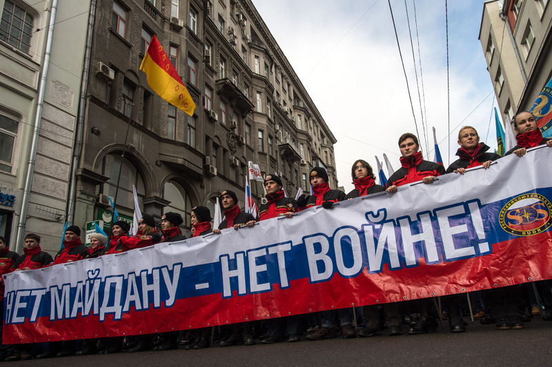 Tausende Demonstranten in Moskau