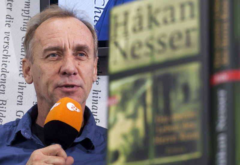 Hakan Nesser bei der Frankfurter Buchmesse 2009