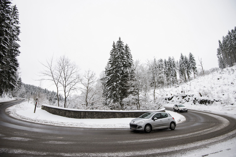 Neue Schneefälle: Vorsicht auf den Straßen! (Bild: Ovifat, 31. Januar)