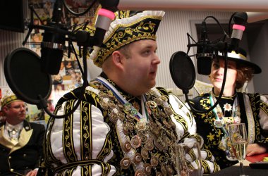 Eupens Prinz Mike I. zu Gast im BRF