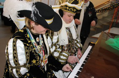 Eupens Prinz Mike I. zu Gast im BRF