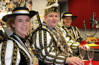 Eupens Prinz Mike I. zu Gast im BRF
