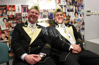 Eupens Prinz Mike I. zu Gast im BRF