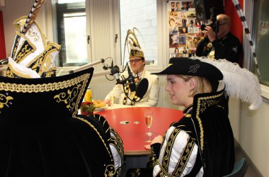 Eupens Prinz Mike I. zu Gast im BRF