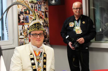 Eupens Prinz Mike I. zu Gast im BRF