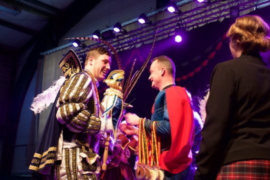 Prinzenempfang der DG in Eynatten