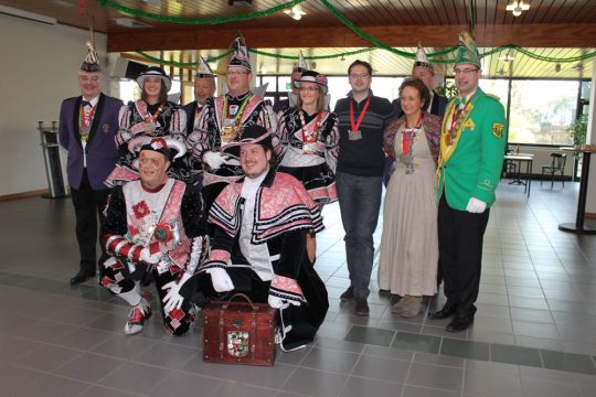 Prinzenbesuch aus Kelmis im BRF