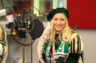 Prinz Christoph II. von Mürringen und seine Pagen Kristina und Elena zu Gast beim BRF