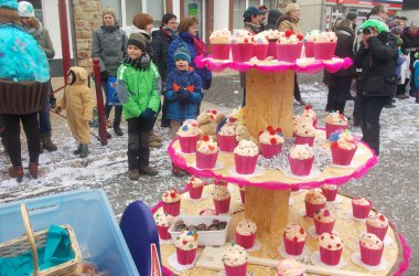 Rosenmontagszug in Büllingen 2015