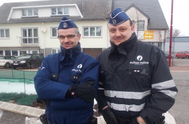 Rosenmontagszug in Büllingen 2015
