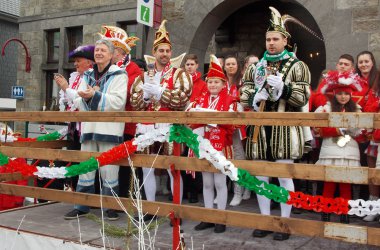 Rosenmontagszug in Büllingen 2015