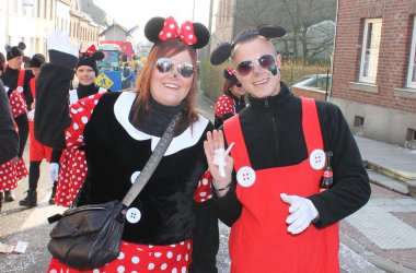 Rosenmontagszug in Kelmis 2015