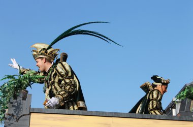 Rosenmontagszug in Kelmis 2015