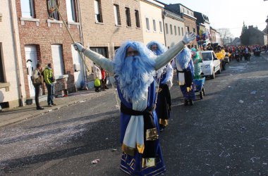 Rosenmontagszug in Kelmis 2015