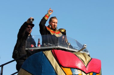 Rosenmontagszug in Kelmis 2015