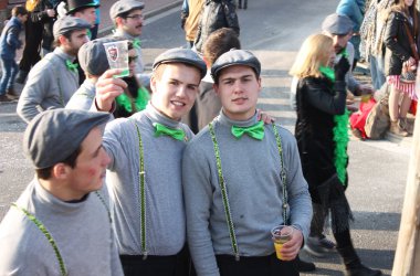 Rosenmontagszug in Kelmis 2015