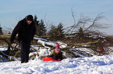 Schneereportage - Wintermärchen auf Baraque Michel