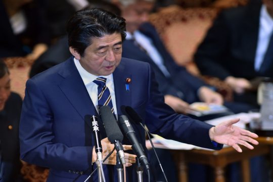 Japans Ministerpräsident Shinzo Abe