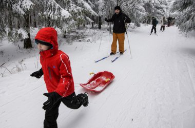 Wintersportvergnügen in Ostbelgien