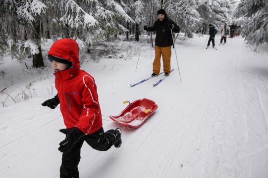 Wintersportvergnügen in Ostbelgien