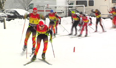 Landesmeisterschaften im Skilanglauf in Sourbrodt