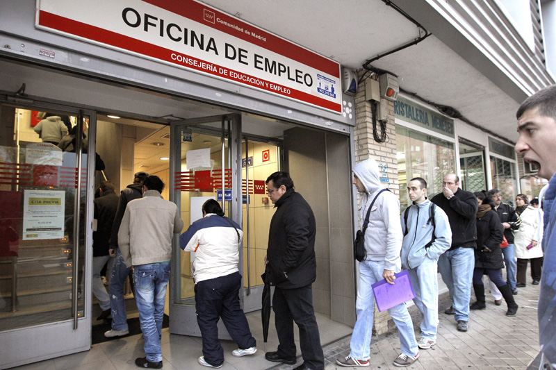 Spanien kämpft mit hohen Arbeitslosenzahlen - die Jugendarbeitslosigkeit liegt bei über 50 Prozent