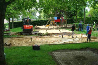 Eines der Viertel-Projekte in Eupen: Spielplatz Kettenis