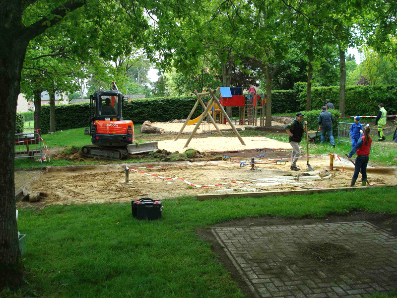 Eines der Viertel-Projekte in Eupen: Spielplatz Kettenis