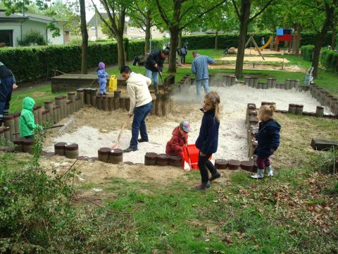 Eines der Viertel-Projekte in Eupen: Spielplatz Kettenis