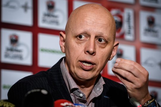 Steven Martens ist nicht länger der Geschäftsführer des Nationalen Fußballverbandes (Bild vom 26.1.)