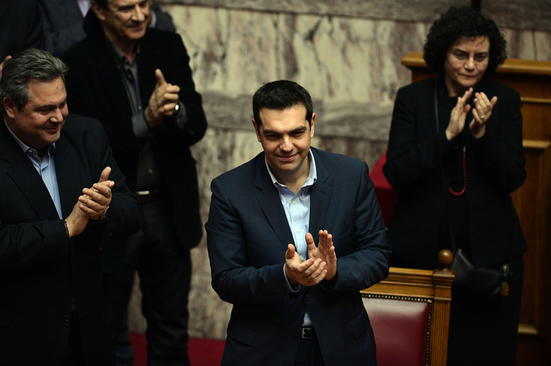 Griechisches Parlament spricht Ministerpräsident Alexis Tsipras das Vertrauen aus