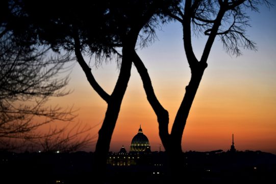 Blick auf den Petersdom