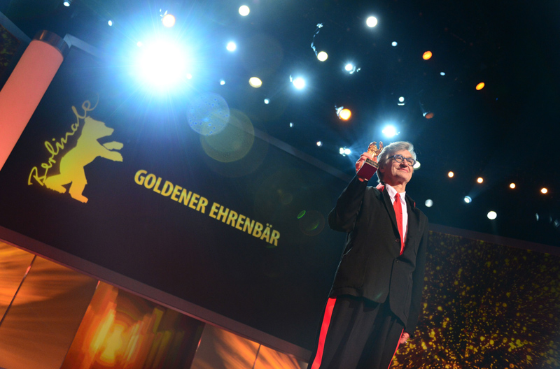 Wim Wenders wurde auf der Berlinale 2015 für sein Lebenswerk ausgezeichnet