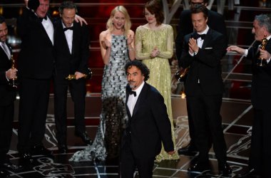 Die Komödie "Birdman" erhält den Oscar als bester Film