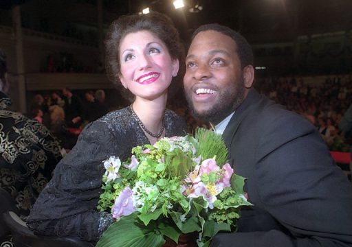 Königin-Elisabeth-Wettbewerb 1996: Ana Camelia Stefanescu (Platz zwei) und Sieger Stephen Salters