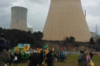 Anti-Atomkraft-Demonstration in Huy