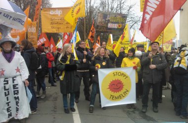 Anti-Atomkraft-Demonstration in Huy