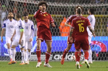 Belgien vs Zypern: Marouane Fellaini - 1:0