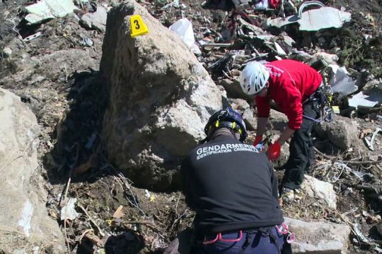 Bergungsarbeiten in den französischen Alpen