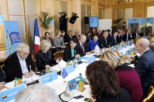 EU-Bildungsministerstreffen in Paris