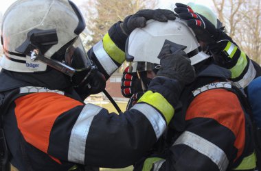 Brandschutzübung: Feueralarm im BRF