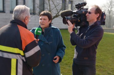 Brandschutzübung: Feueralarm im BRF