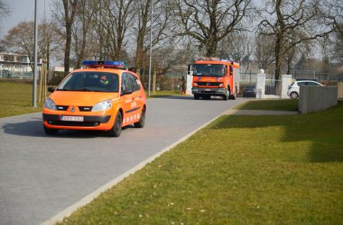 Brandschutzübung: Feueralarm im BRF