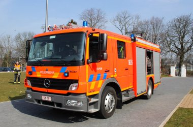 Brandschutzübung: Feueralarm im BRF